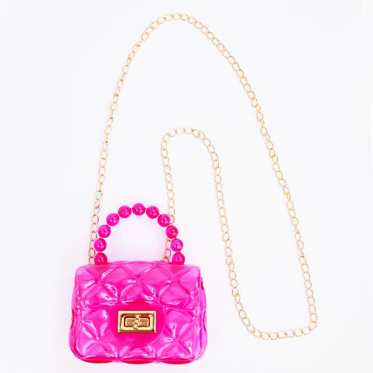 Sparkle Sisters by Couture Clips - Clear Jelly Purse