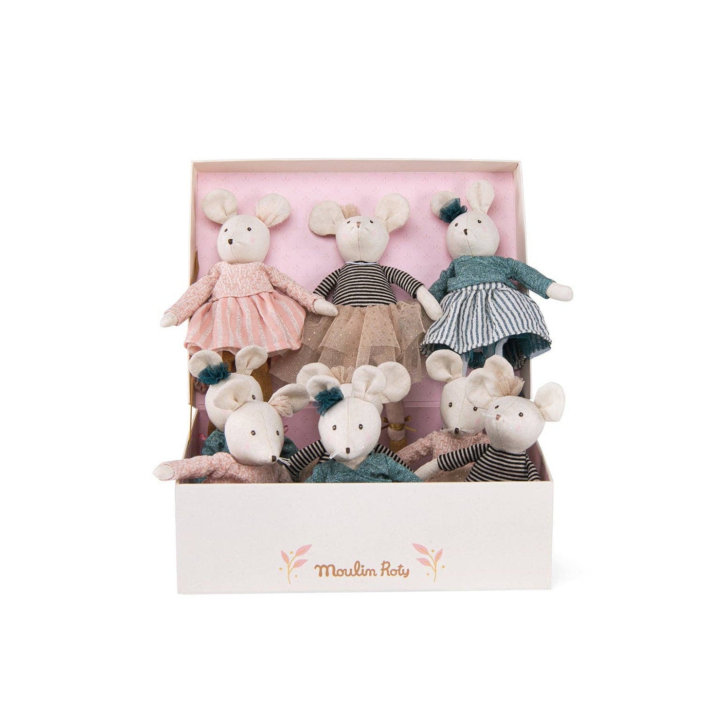 Display Box W/ 9 Asstd Small Mice-the Little School of Dance