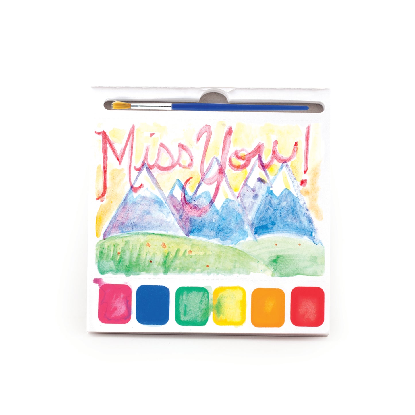 Postcard Paint Book