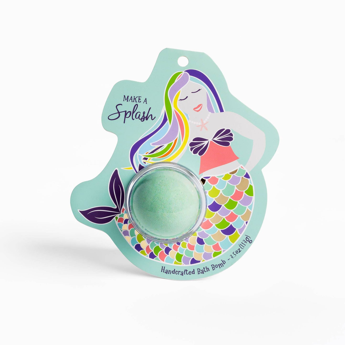 Make a Splash Mermaid Clamshell Bath Bomb