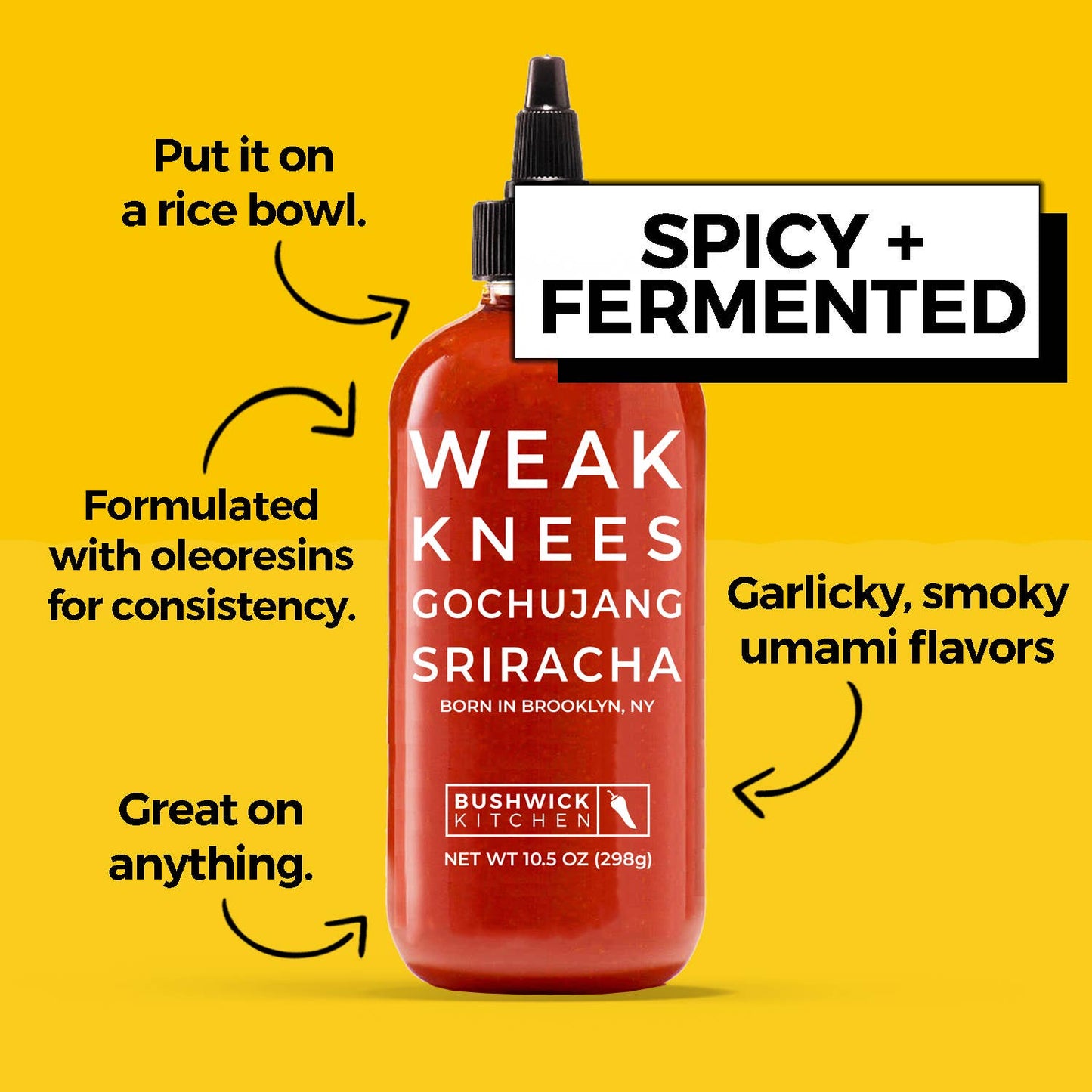 Bushwick Kitchen - Weak Knees Gochujang Sriracha (Vegan)