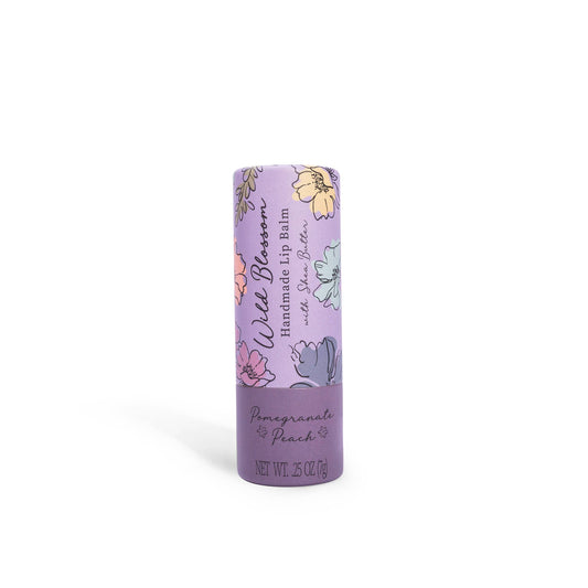 Cait + Co - Wild Blossom Lip Balm - Pomegranate Peach