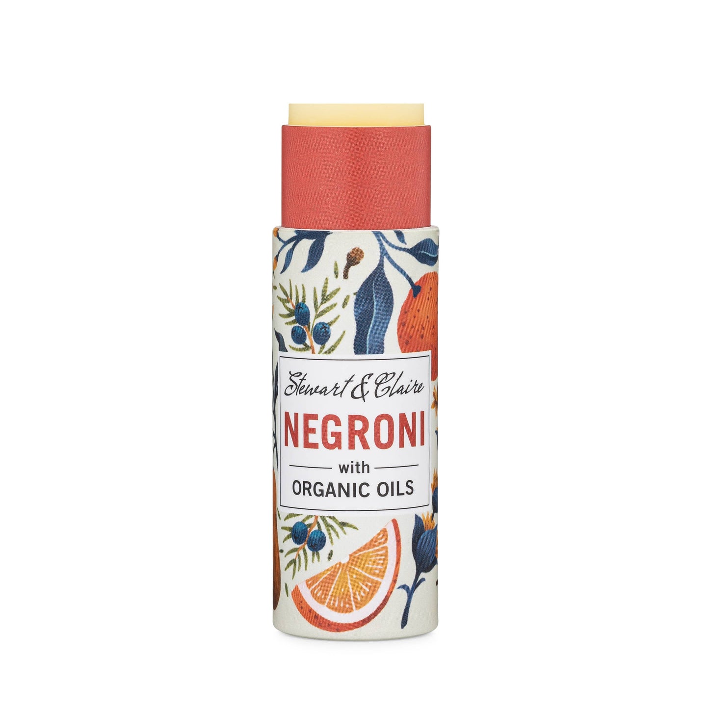 Negroni lip balm in paper tube