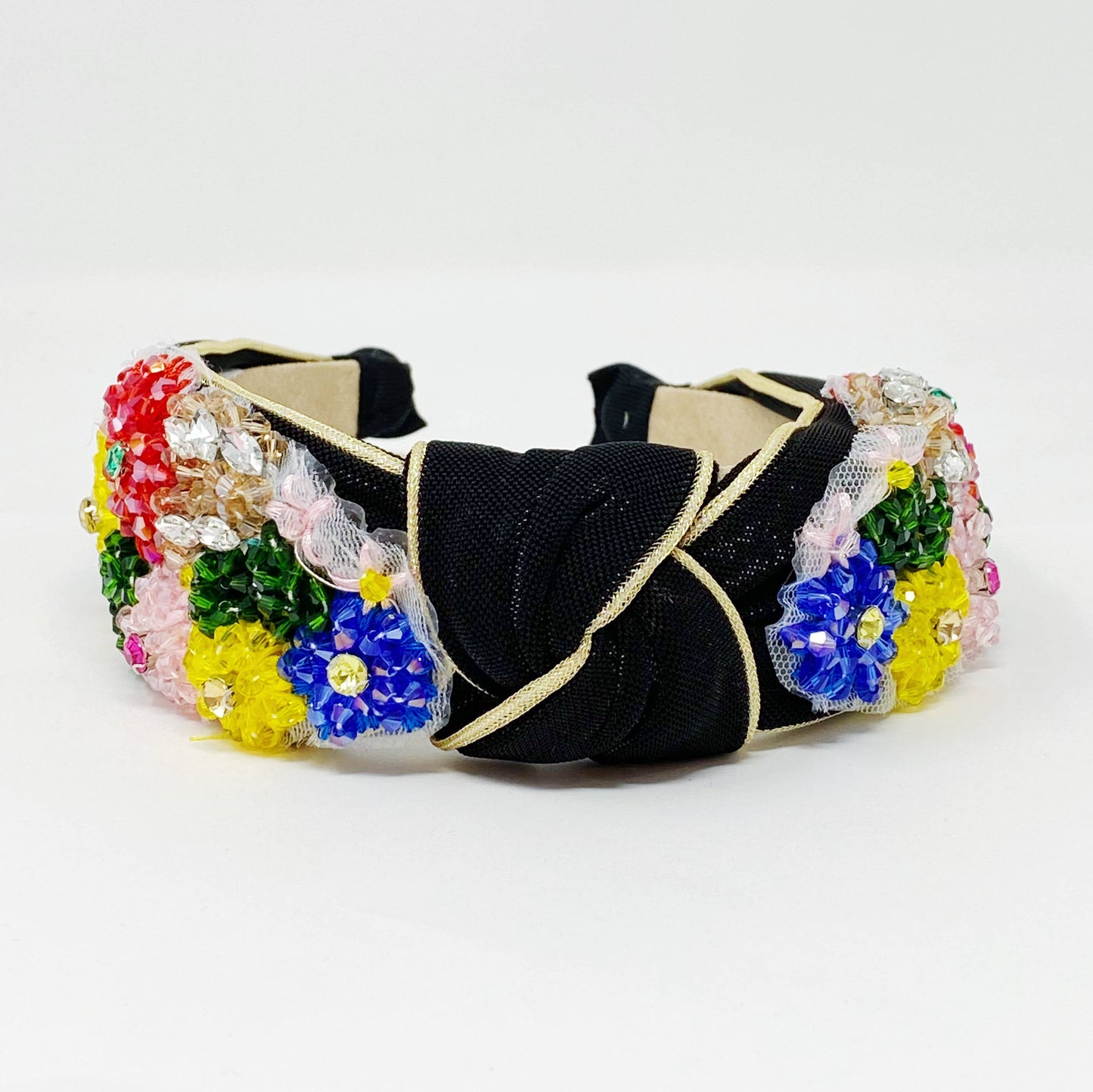 Luxe Flower Bead Headband