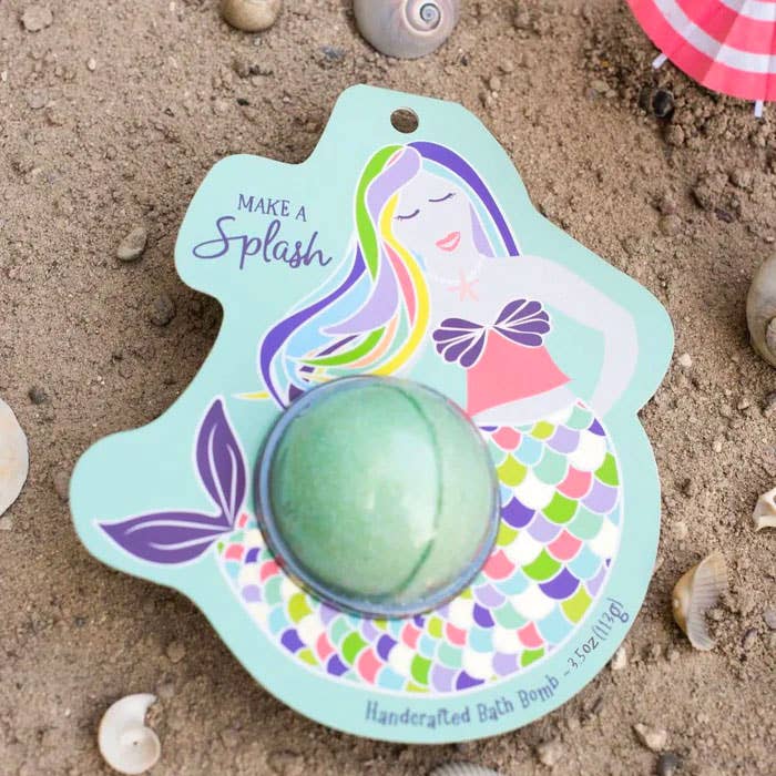 Make a Splash Mermaid Clamshell Bath Bomb