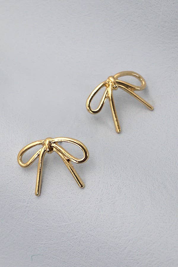 CHIC BOW EARRING  |  80E2380