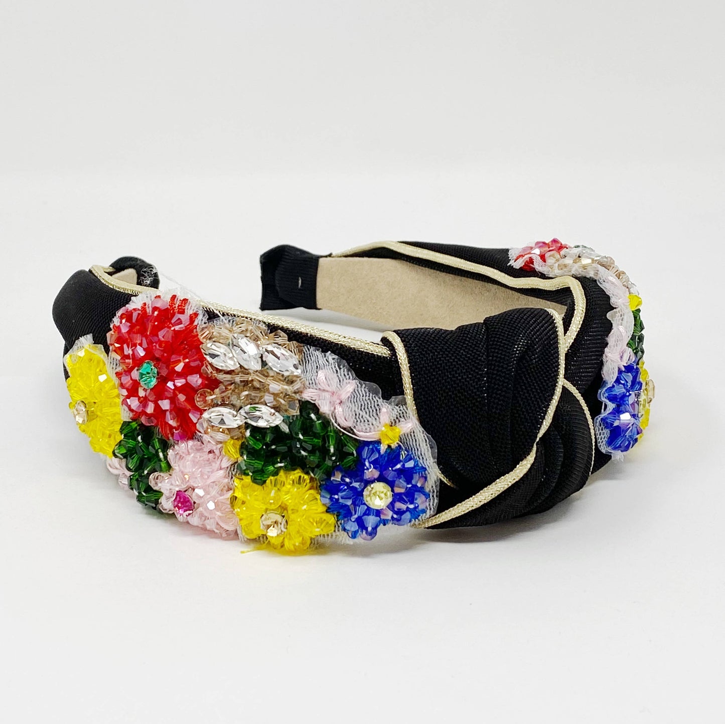 Luxe Flower Bead Headband