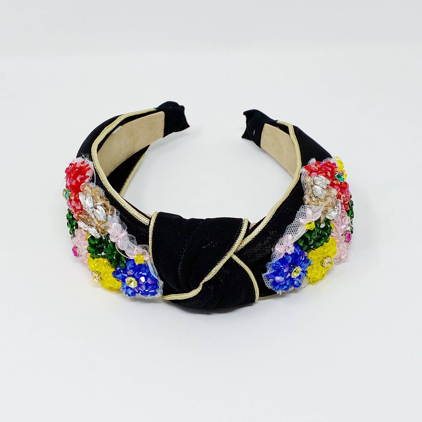 Luxe Flower Bead Headband